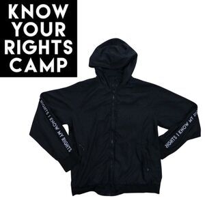 Know Your Rights Camp Jacket (has a hole on the side)